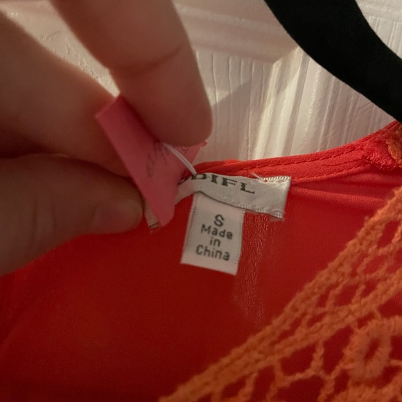NWOT coral dress - Picture 3 of 4